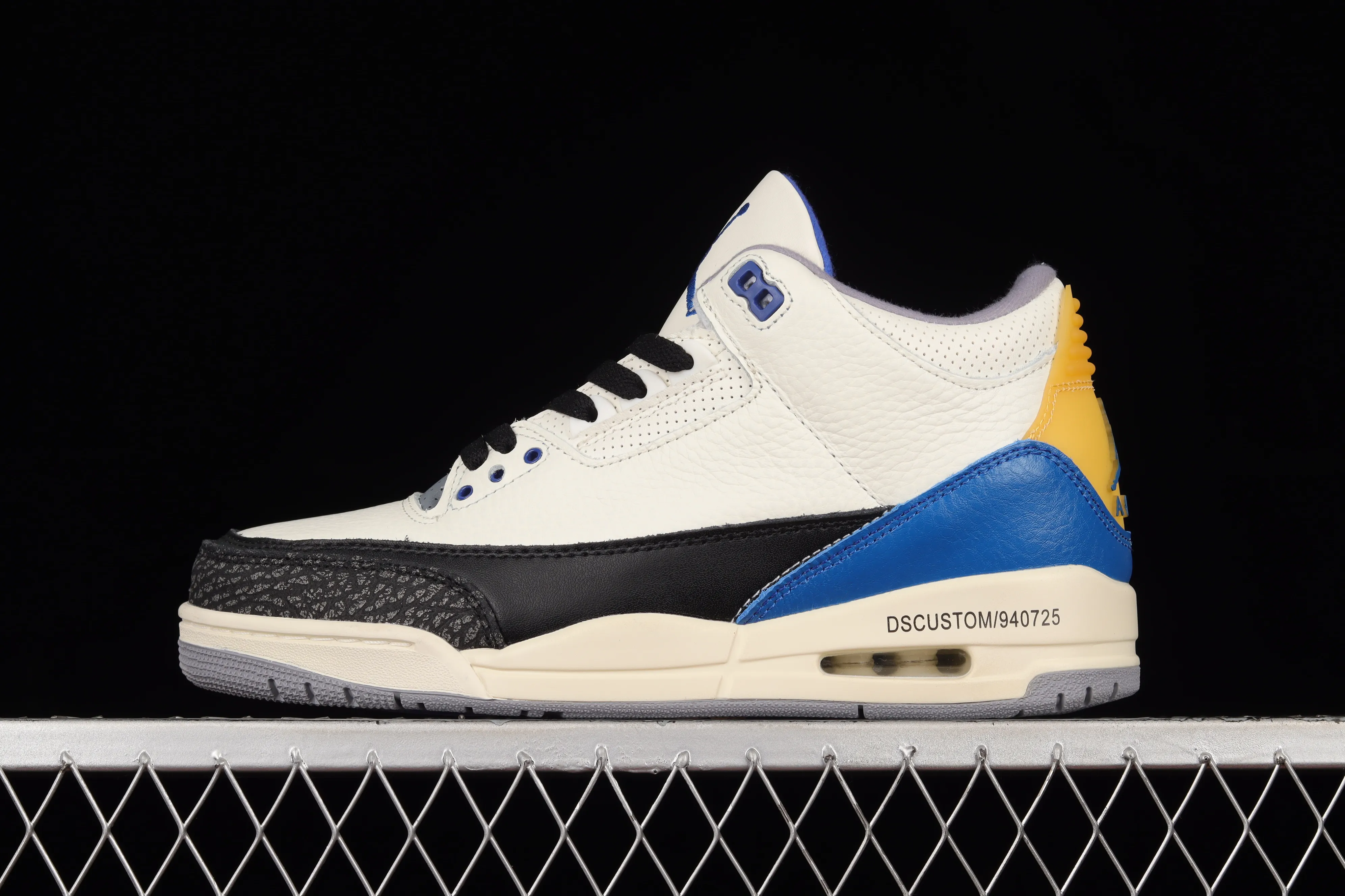 All categories Air Jordan Jordan series basketball shoes Air Jordan 3 Air Jordan 3 Retro UNC AJ3 Joe 3 burst racing blue 398614-145